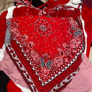 Sleeveless Cropped Blouse